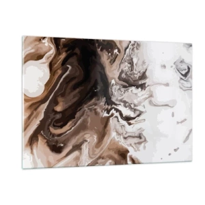 Quadro em vidro - Contraste de cores - 120x80 cm