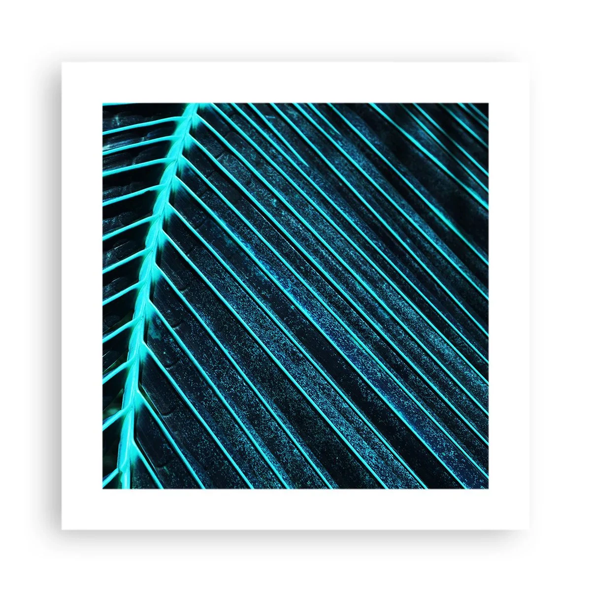 Pôster - Textura verde - 40x40 cm