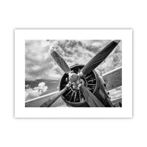 Pôster - O conquistador dos céus - 40x30 cm