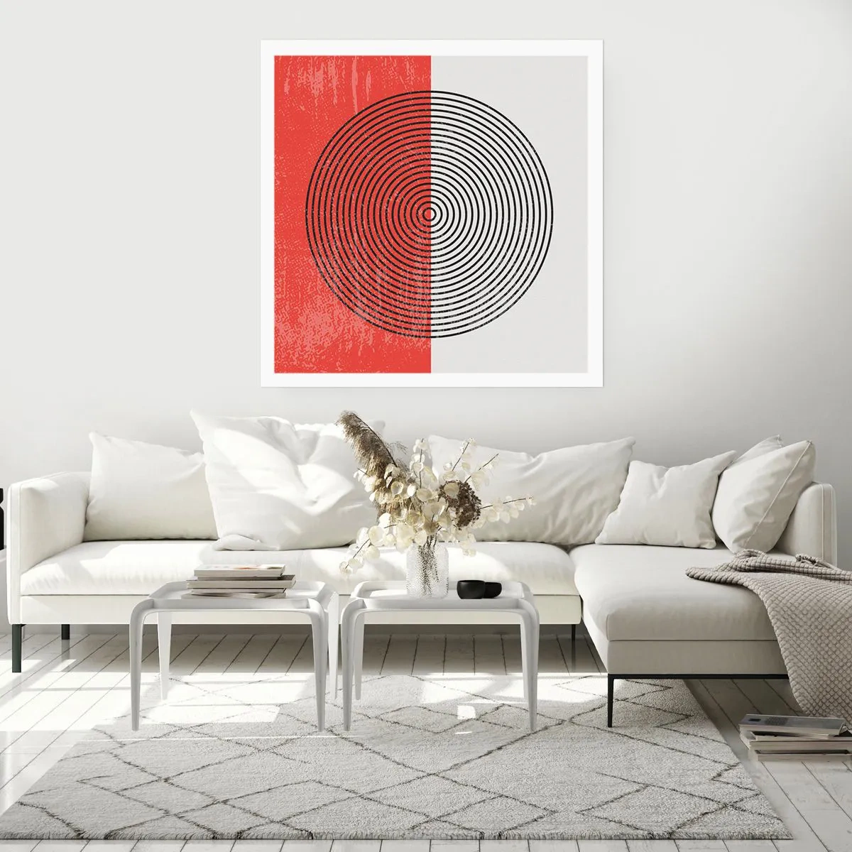 Pôster - Direto ao ponto - 30x30 cm