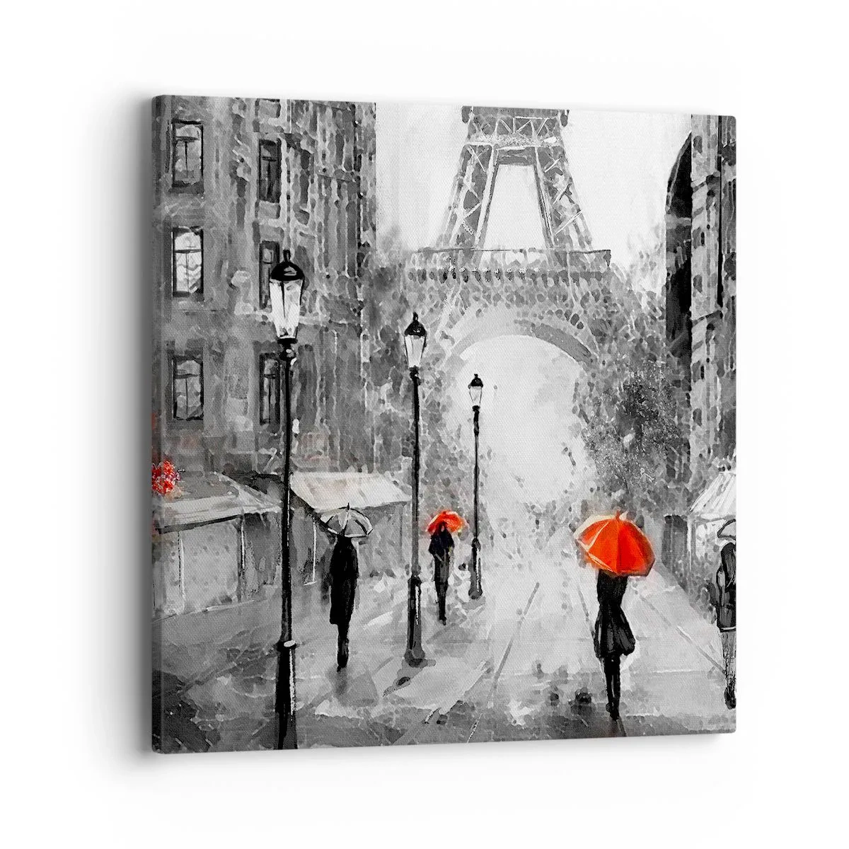 Quadro em tela - Todos os caminhos levam a ela - 40x40 cm