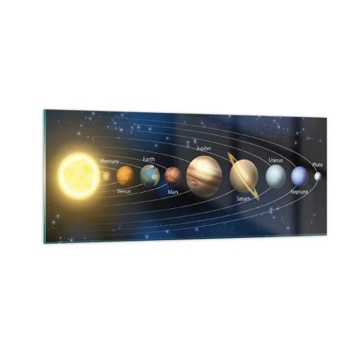 Quadro em vidro - Um de dez - 100x40 cm