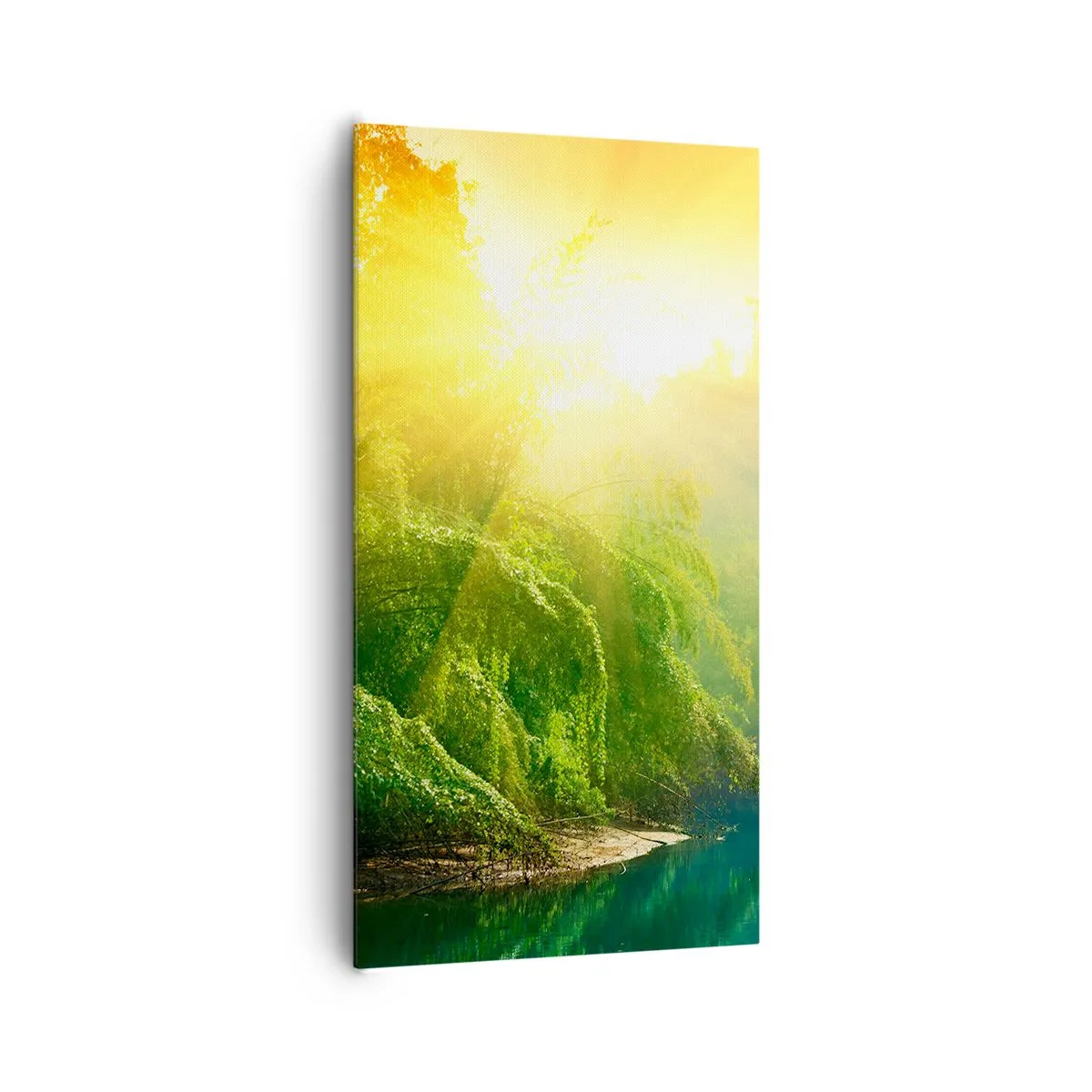 Quadro em tela - Afogar-se ao sol e à sombra - 65x120 cm