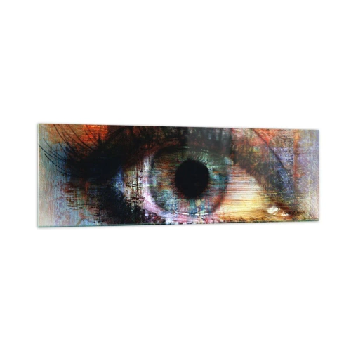 Quadro em vidro - Pode olhar para a alma - 160x50 cm