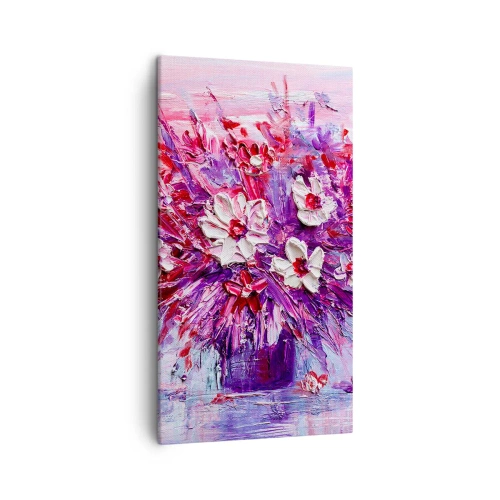 Quadro em tela - Inocência e paixão - 45x80 cm