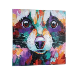 Quadro em vidro - Apenas boas emoções - 70x70 cm