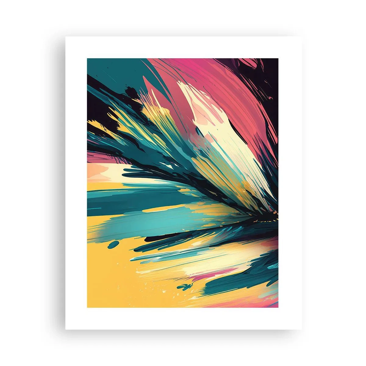 Pôster - Composição – uma explosão de alegria - 40x50 cm