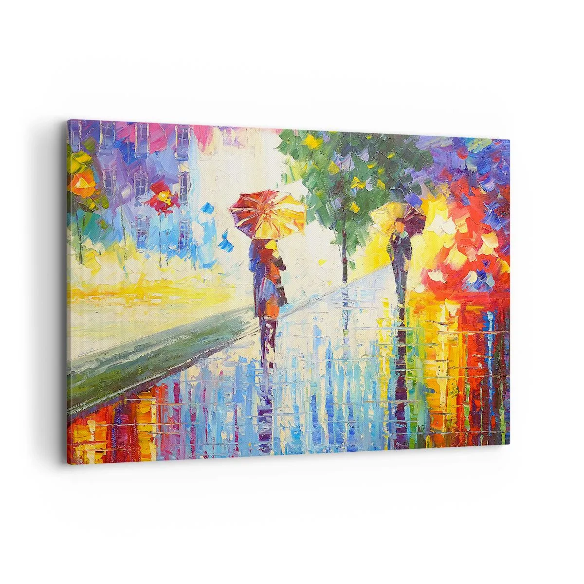 Quadro em tela - E tudo está claro - 120x80 cm