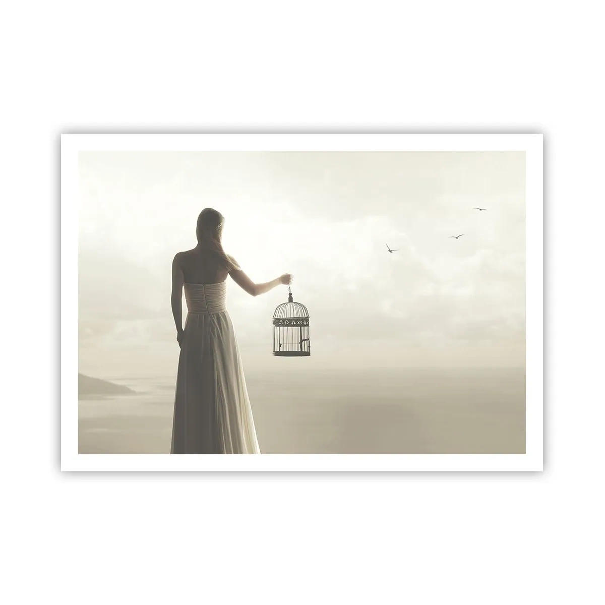 Pôster - Seja livre - 100x70 cm