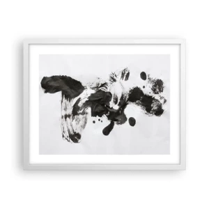 Pôster em moldura branca - Existe um método para a loucura? - 50x40 cm