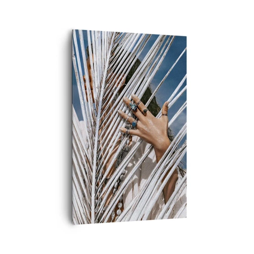 Quadro em tela - A xamã - 80x120 cm