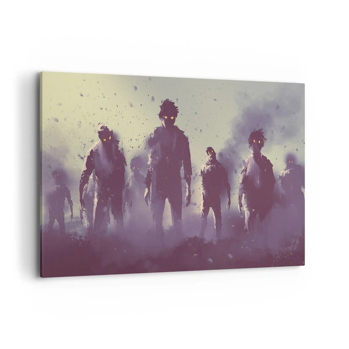 Quadro em tela - Cuidado! Estão a chegar - 100x70 cm