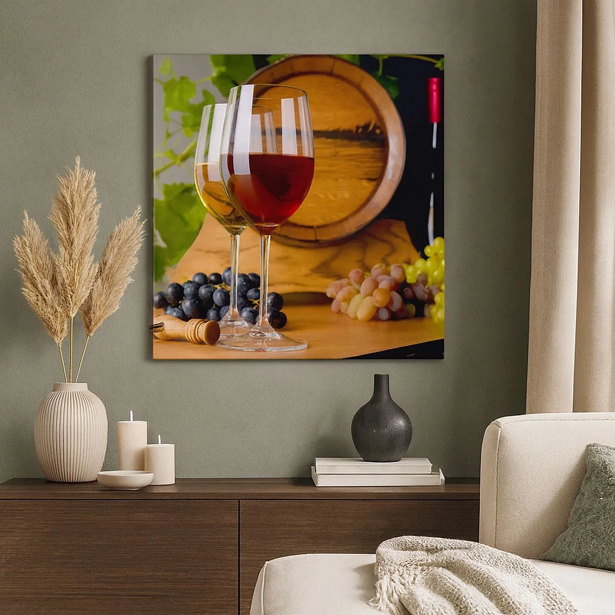 Quadro em tela - Como com os antigos mestres - 30x30 cm