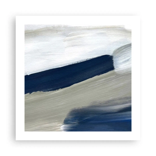 Pôster - Encontro com a brancura - 50x50 cm