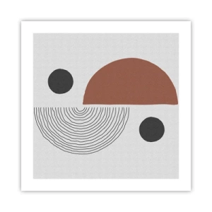 Pôster - Perfeição das rodas - 50x50 cm