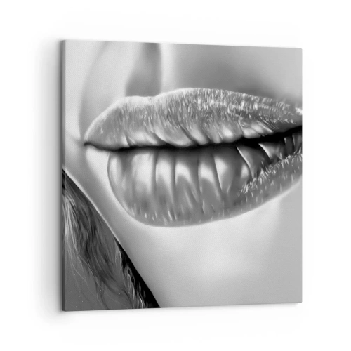 Quadro em tela - Eu sei o que está a pensar... - 50x50 cm