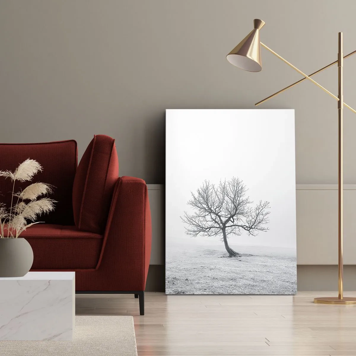 Quadro em tela - Contra o nada - 50x70 cm