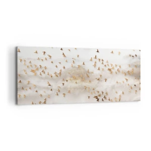 Quadro em tela - Está na hora… - 100x40 cm