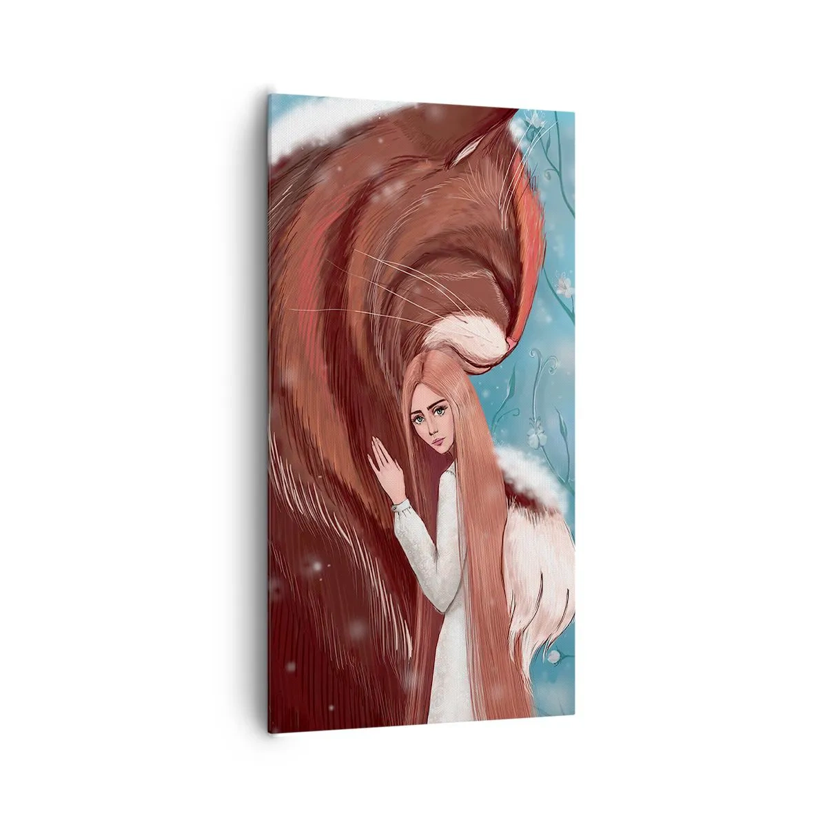 Quadro em tela - Bem-vindo ao conto de fadas - 65x120 cm