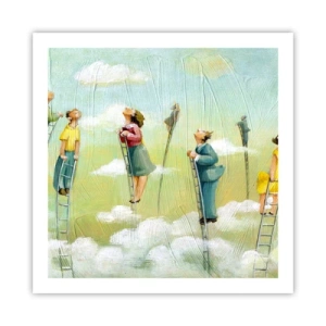 Pôster - Por trás do seu sonho - 60x60 cm
