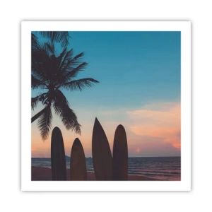 Pôster - Amanhã também será divertido - 60x60 cm