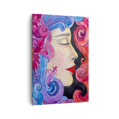 Quadro em tela - Secessão ainda viva - 70x100 cm