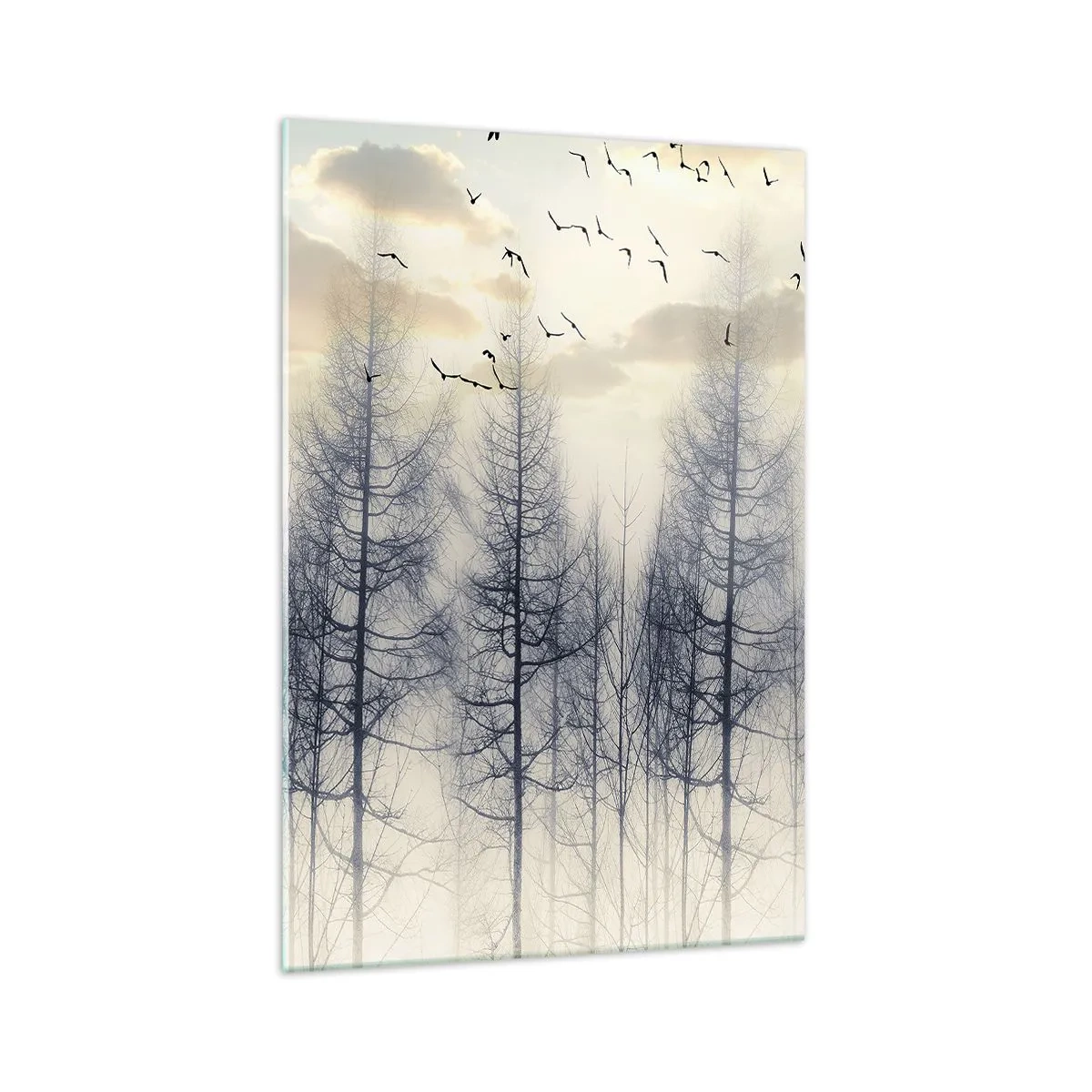 Quadro em vidro - Espíritos florestais - 70x100 cm