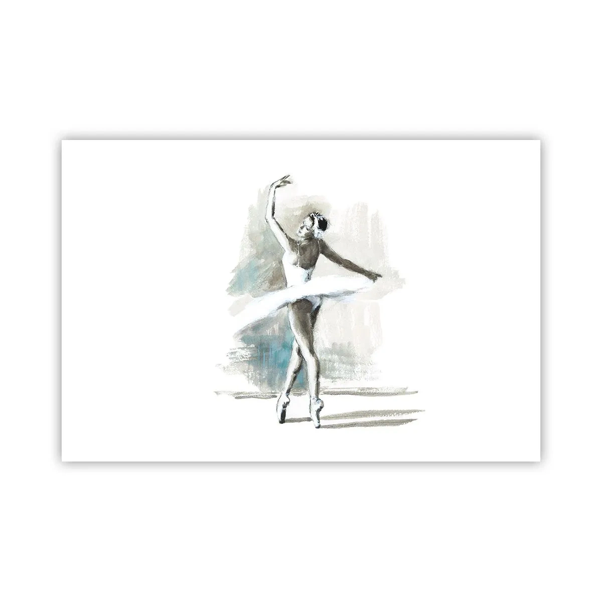 Pôster - Encantada num cisne - 91x61 cm