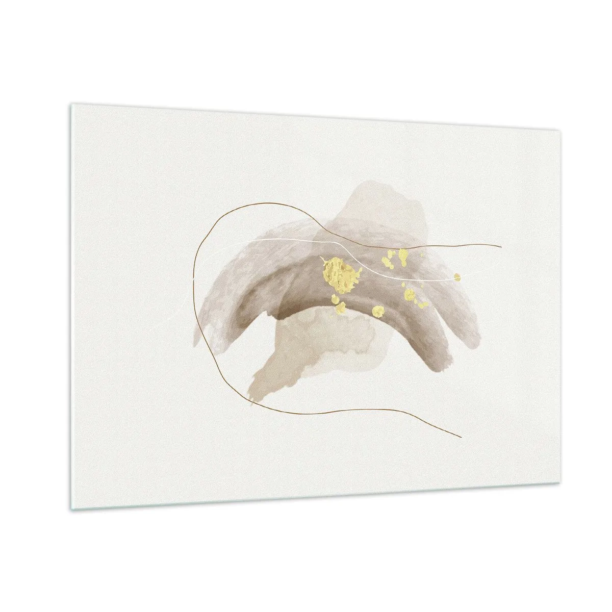 Quadro em vidro - Encontrado no espaço - 100x70 cm