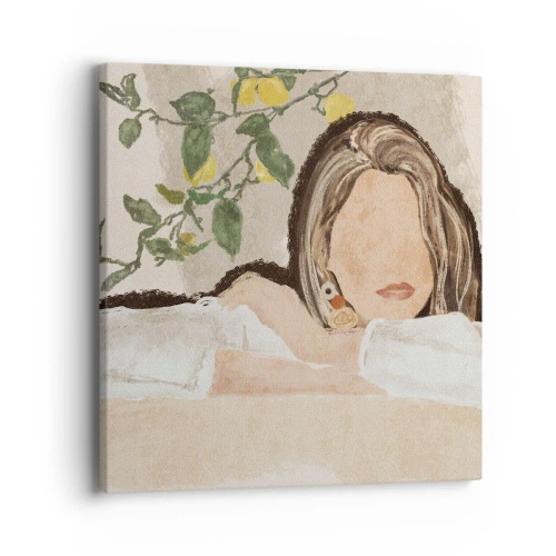 Quadro em tela - Beleza do sul - 40x40 cm