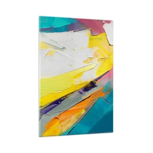 Quadro em vidro - Anatomia da luz - 80x120 cm