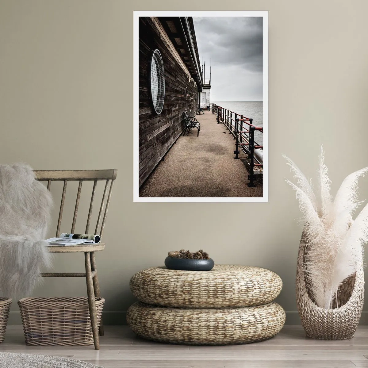 Pôster - O tempo parou - 40x50 cm