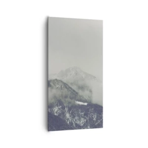 Quadro em tela - Vale nebuloso - 65x120 cm