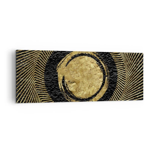 Quadro em tela - Composição glamourosa - 140x50 cm