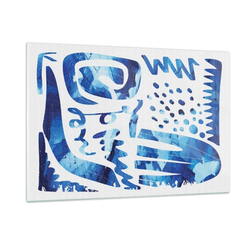 Quadro em vidro - Voltar às raízes - 120x80 cm