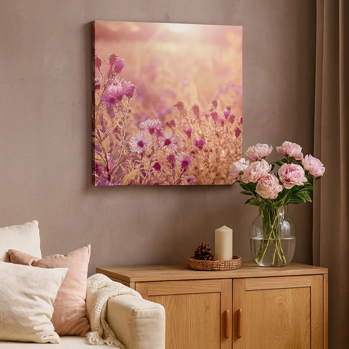 Quadro em tela - Antes do verão acabar - 30x30 cm