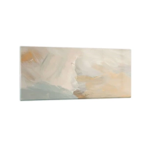 Quadro em vidro - Abstração – a terra da gentileza - 120x50 cm