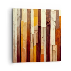 Quadro em tela - Hino das árvores da floresta - 70x70 cm