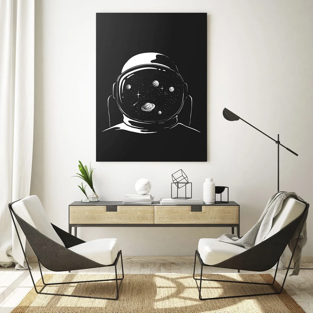 Quadro em vidro - Bela Vista - 50x70 cm