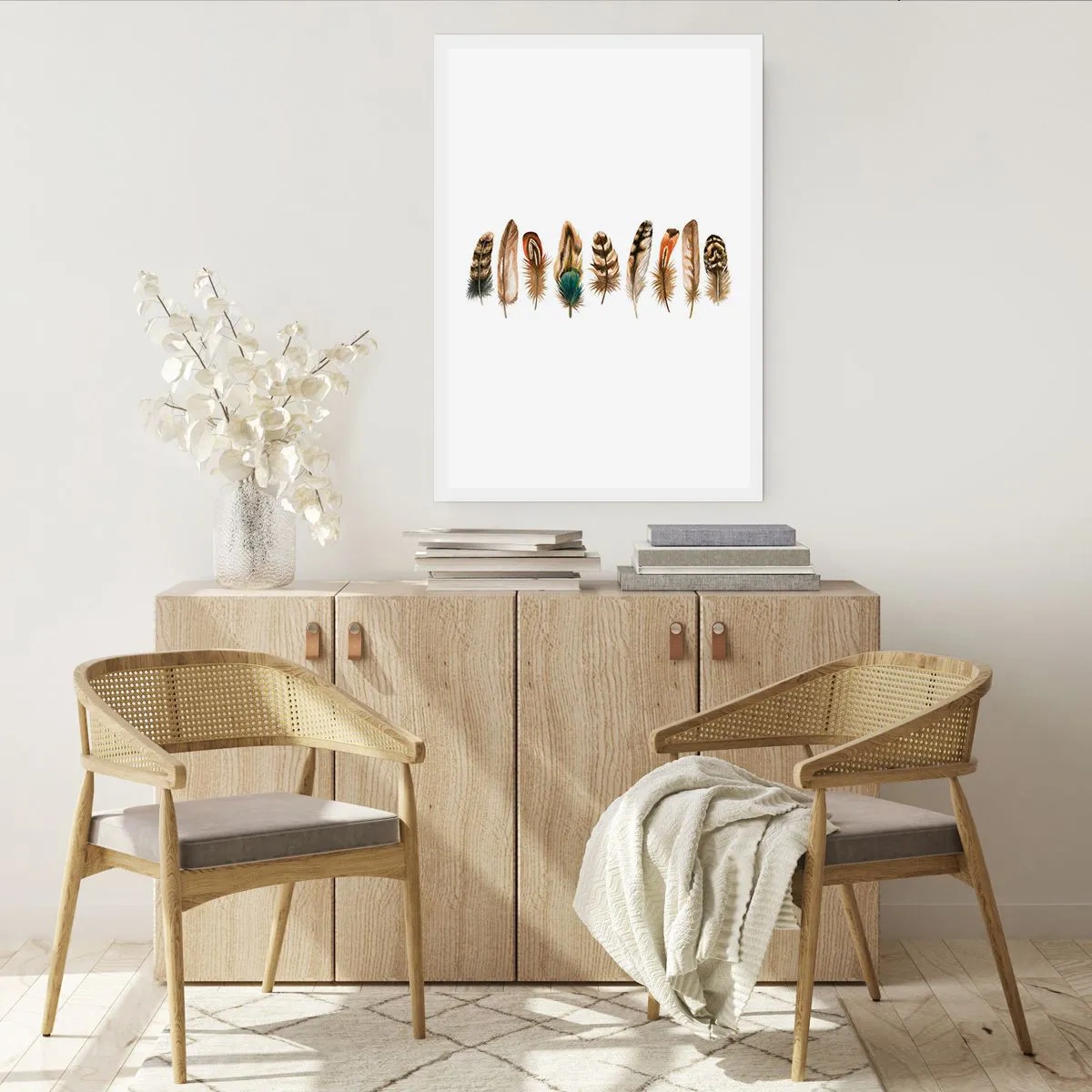 Pôster - Variações de penas - 61x91 cm