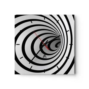 Relógio de parede - Relógio em vidro - Também não resiste? - 40x40 cm