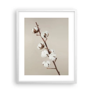 Pôster em moldura branca - Na fonte da suavidade - 40x50 cm