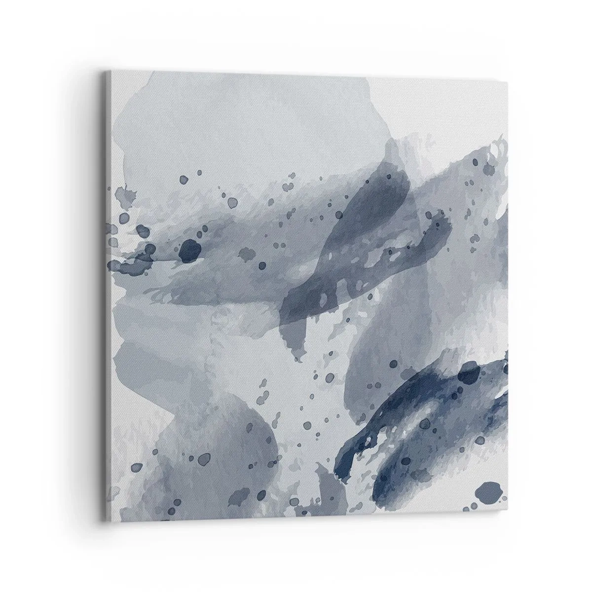 Quadro em tela - Um estudo da natureza da água - 70x70 cm