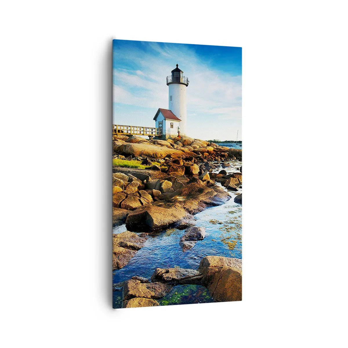 Quadro em tela - Voltem bem, estou à espera - 65x120 cm