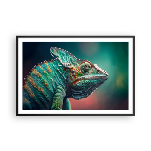 Pôster com moldura preta - Estás a ver-me? Isso não é bom… - 91x61 cm