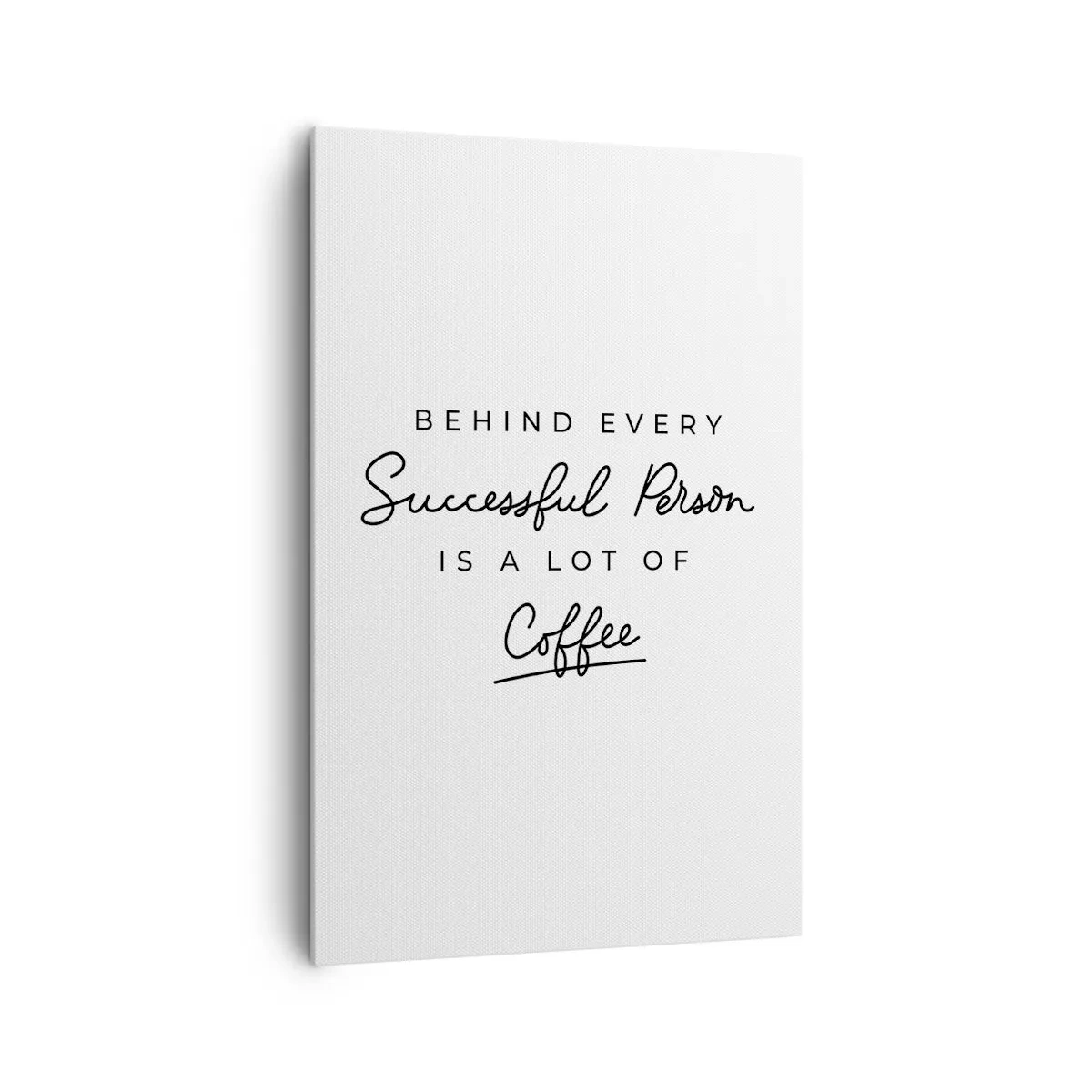 Quadro em tela - O segredo do sucesso - 80x120 cm