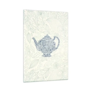 Quadro em vidro - Chás de charme - 80x120 cm