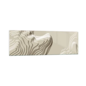 Quadro em vidro - Topografia da arte - 160x50 cm