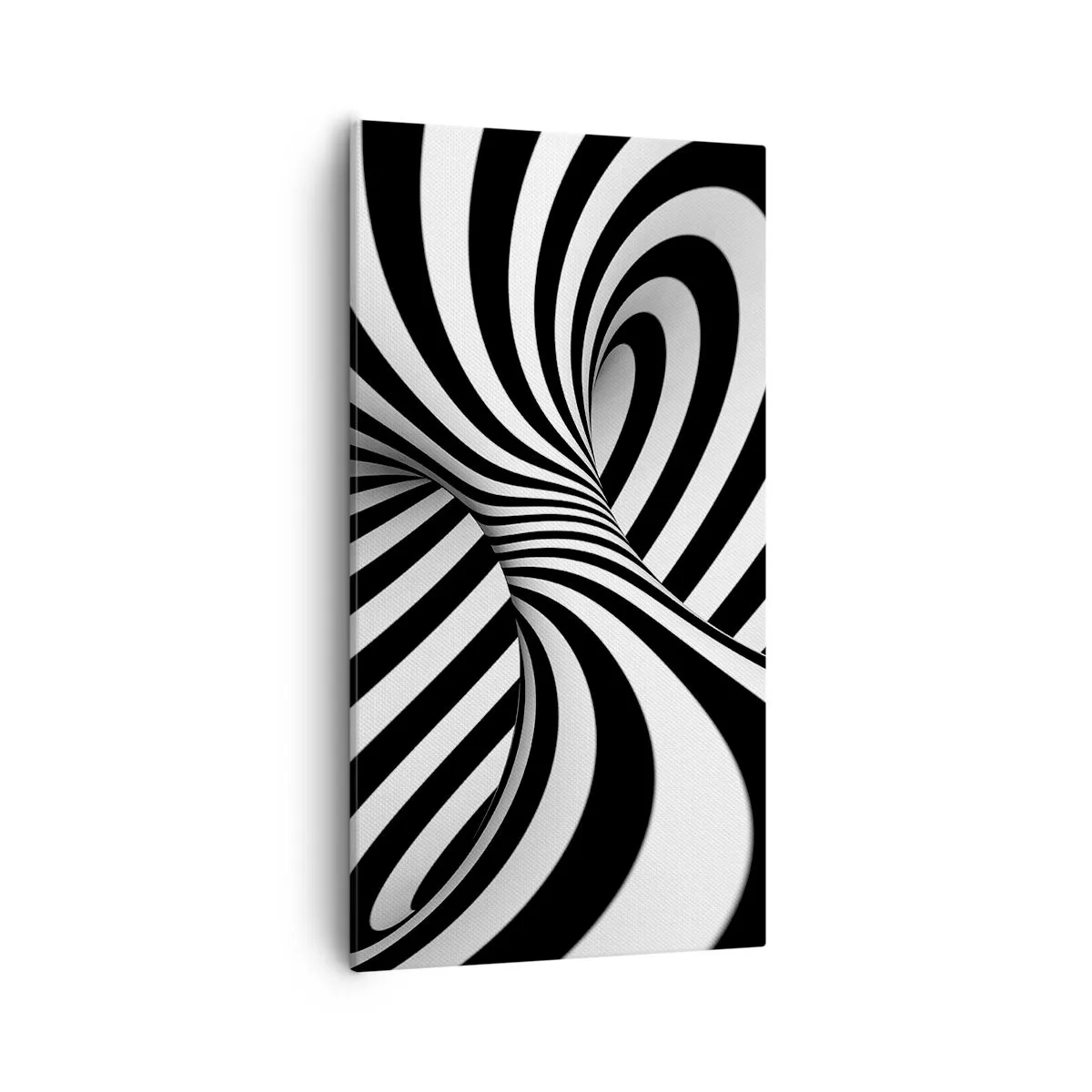 Quadro em tela - Composição: espaço dançante - 55x100 cm