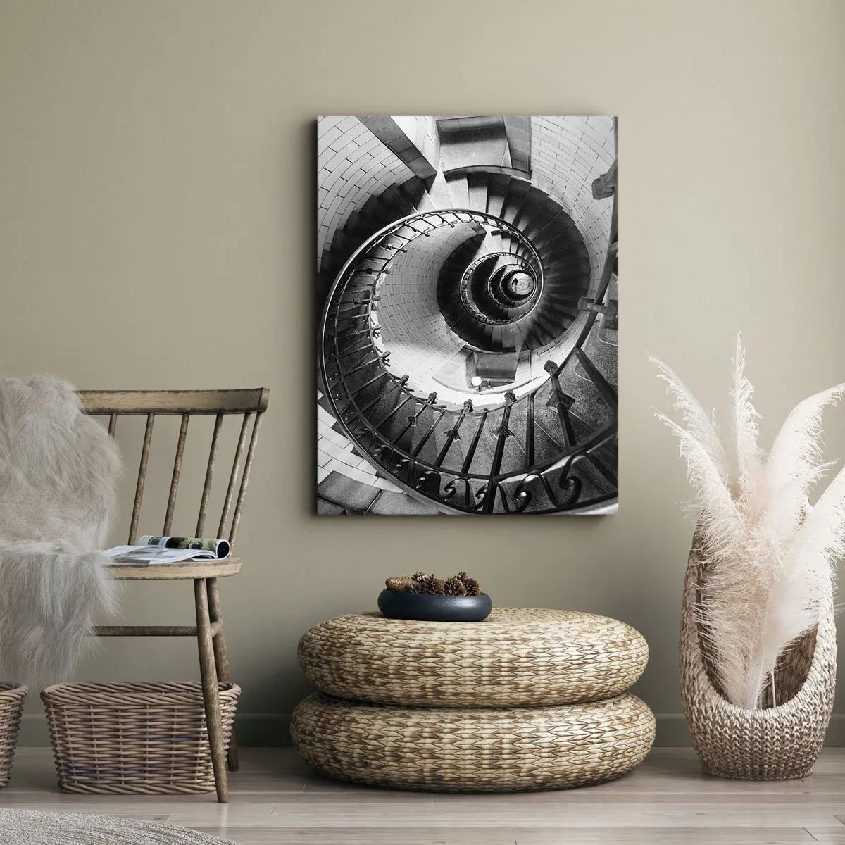 Quadro em tela - Cada vez mais alto - 50x70 cm
